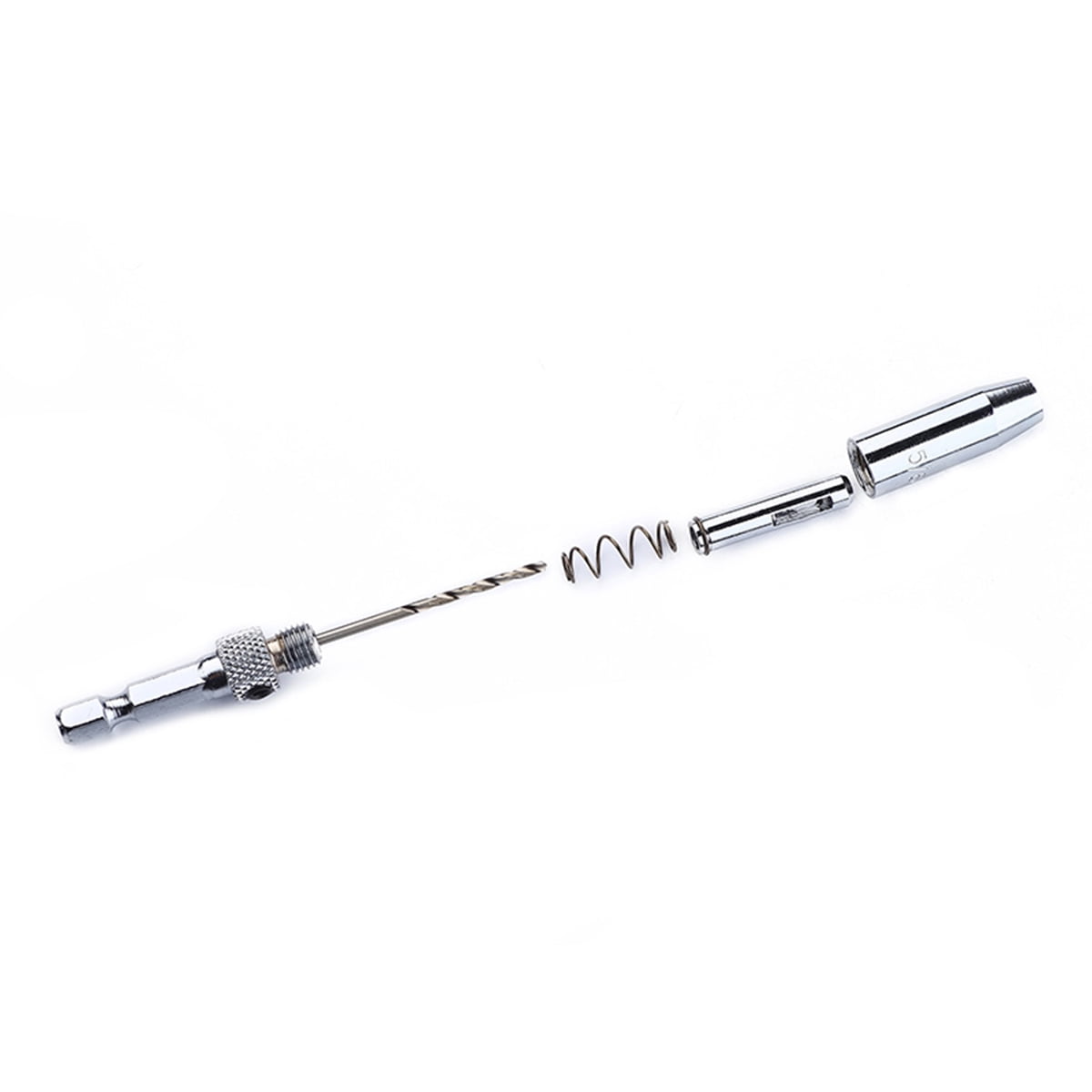 LABSERRON  Woodworking Drill Bit Set, Silver, Precise Hinge Hole Drilling, 14Pcs