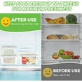 thumbnail image 3 of Koudindg Fruit Storage Containers for Fridge, 6 Pcs Produce Saver with Colander for Rinsing, Berry Containers Lettuce Keeper Refrigerator Organizers Airtight Food Storage with Lid, 3 of 9