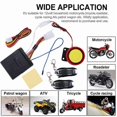 thumbnail image 2 of 12V Anti-theft Security Alarm System Remote Control Engine Start Motorcycle Bike, 2 of 4