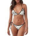 thumbnail image 1 of Balery Summer Vacation Scene With Camping Van Pijama Estampado Bikini de Dos Piezas para Mujer - Conjunto de Bikini Ajustable Sexy y Cómodo para Playa, 1 of 6