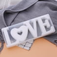 thumbnail image 3 of English Letter Shape Cake , Baking Mould, White Silicone for Home, 3 of 8