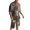 Khaki, variant on Vedolay Casual Short Sets For Men Men Short Sets 2 Piece Hawaii With Pockets Summer Casual 2023 Short Pants And T-Shirt,Khaki M