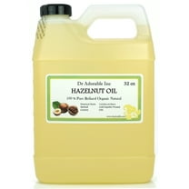 Dr. Adorable - 100% Pure Hazelnut Oil - Organic Cold Pressed Moisturizing Oil For Face Skin Hair Anti Aging - 32 oz