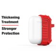 thumbnail image 1 of Earphone Case Silicone Cover Wireless Headphone Case Shell case silicone Replacement for AirPods 1/2, Red, 1 of 9
