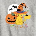thumbnail image 3 of Pokémon - Witch Pikachu With Candy - Youth Crewneck Fleece Sweatshirt, 3 of 5