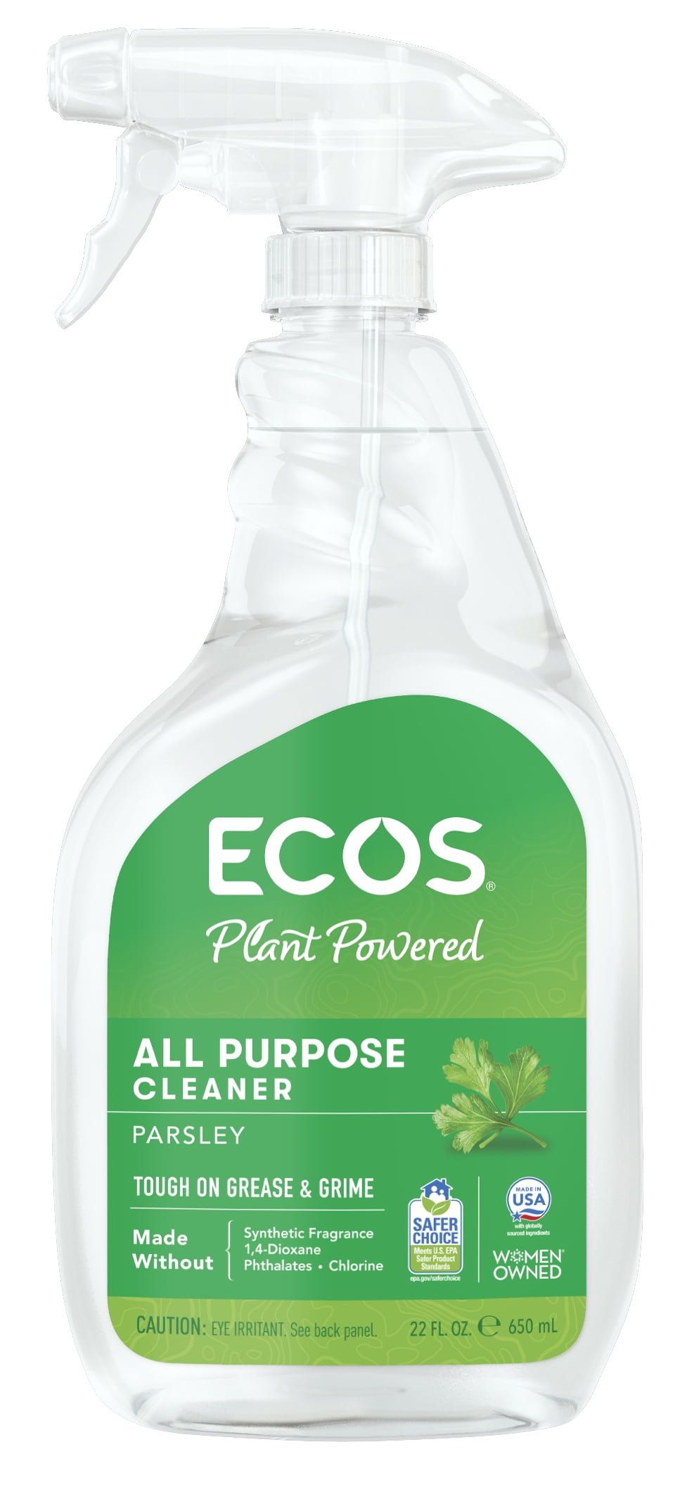 Earth Friendly Products ECOS Parsley All Purpose Cleaner - 22 FL oz.