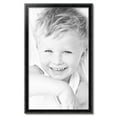 thumbnail image 2 of ArtToFrames 22" x 37" Black Engraved Edges Picture Frame, 22x37 inch Black Wood Poster Frame (WOM-4055), 2 of 8