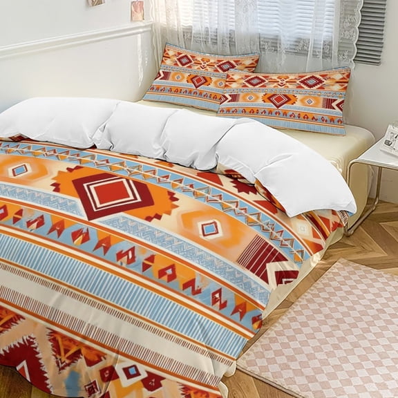 Bohemia Set Duvet Cover Bedding Set Duvet Cover Polyester Quilt Cover for Queen Size