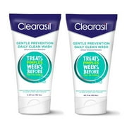(2 pack) (2 pack) Clearasil Gentle Prevention Daily Clean Acne Face Wash, 6.5oz