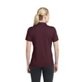 thumbnail image 2 of Sport-Tek Women's Y-Placket Moisture Wicking Polo Shirt_Maroon_Small, 2 of 2