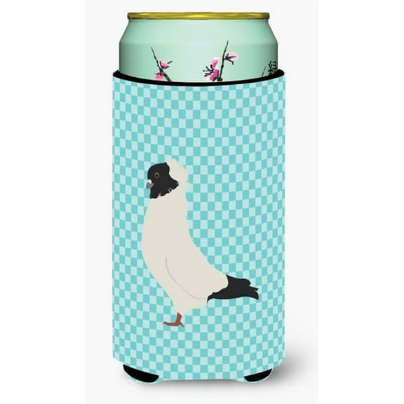 Carolines Treasures BB8126TBC Nun Pigeon Blue Check Tall Boy Beverage Insulator Hugger