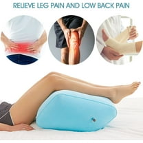 Hinzonek Leg Elevation Pillow Wedge - Inflatable Lifter Rest Pillow Bed Wedge Cushion - Reduce Swelling After Surgery, Sciatica, Hip Pain & More - Improves Blood Circulation