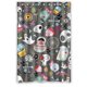 thumbnail image 1 of ABPHQTO Cortina de ducha Calavera de dibujos animados 120x180 cm, 1 of 1