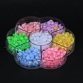 thumbnail image 3 of Beads,Colorful Semicircle Plastic Flat Imitation Beads Imitation Pearls Beads Power Packed Performance, 3 of 11