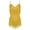Yellow, variant on Women's Rhinestone Latin Dance Leotard Dress Tassel Bodysuit Samba Salsa Cha-Cha Rumba Performance Yellow S