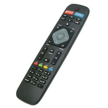 New Replaced Remote Control Fit for Philips TV 40PFL4909/F7 43PFL4609/F7 43PFL4909/F7 with netflix vudu youtube keys