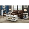 thumbnail image 4 of Pemberly Row Two-Shelf Bookcase in White Wood Finish, 4 of 4