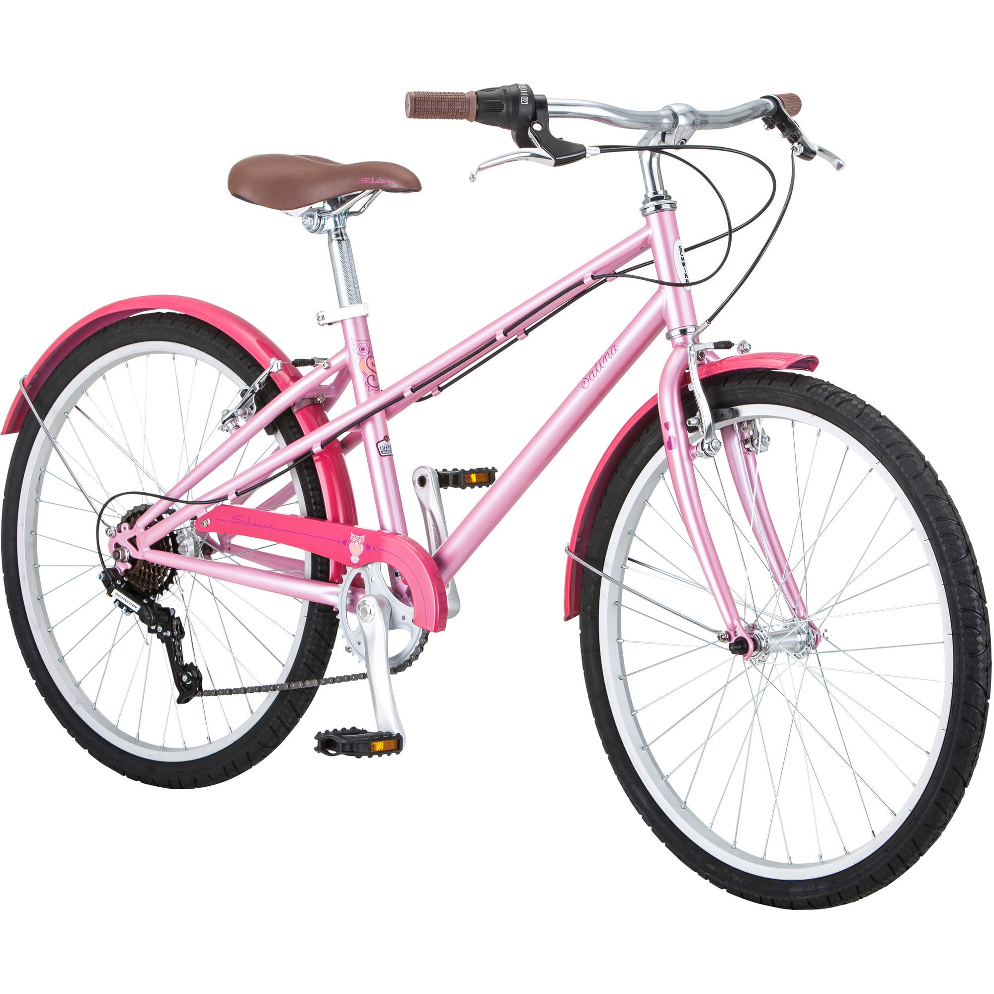 pink fahrrad