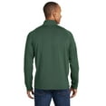 thumbnail image 2 of Sport Tek Men's Sport Wick Stretch 1/2 Zip Pullover 3XL Forest Green, 2 of 6
