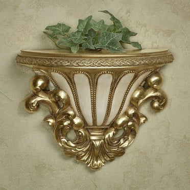 Millea Traditional Ivory Wall Shelf 11 x 8.5