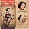 thumbnail image 4 of Tattooed Sakura Warrior Geisha with Katana Canvas Print - Elegant Wall Art for Home Decor, 4 of 6