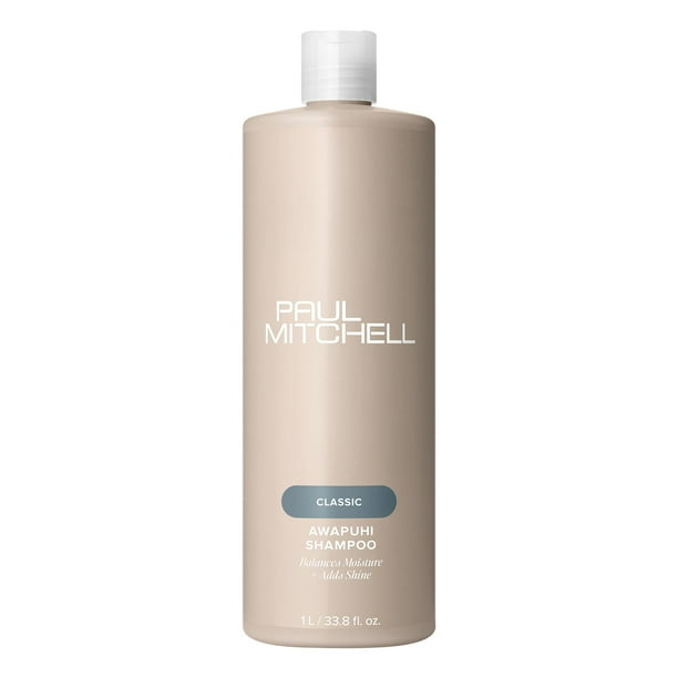 Paul Mitchell Awapuhi Champú, Equilibra la Hidratación y Aporta Brillo, Para Todo Tipo de Cabello, Especialmente Cabello Fino y Propenso a la Estática, 1000 ml
