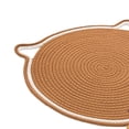 thumbnail image 4 of STARTIST Cat Scratch Mat Floor Scratching Pad Cat Scratch Pad for Indoor Cats Bedroom Brown, 4 of 5