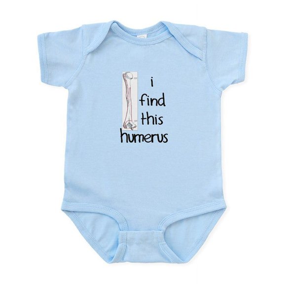 CafePress - I Find This Humerus Infant Bodysuit - Baby Light Bodysuit, Size Newborn - 24 Months