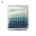 thumbnail image 2 of AURORA TRADE 6PCS Spiral Hair Ties, Coil Hair Ties, Phone Cord Hair Ties, Ponytail Hair Coils No Crease, 2 of 5