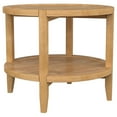 thumbnail image 4 of Camillo Ensemble de 2 Pcs Table Basse Ronde et Bout de Canapé Érable, 4 of 12