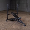 thumbnail image 3 of Pro Clubline Fixed Olympic Bench Set w/ Flat, Incline, Decline, Shoulder Press (Commercial Gym Quality), 3 of 4