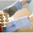 thumbnail image 2 of Guantes para horno 1 par Palmas de silicona Resistente al calor Guante antideslizante Adecuado para cocinar, hornear, asar a la parrilla Ofspeizc LKX-1464-1, 2 of 9