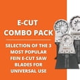 thumbnail image 4 of Juego de hojas de sierra Fein Starlock Plus E-Cut, kit de 3 piezas, 4 of 9