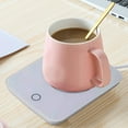 thumbnail image 6 of Cup Warmer under $5! CQCYD Coffee Mug Warmer, USB Cup Warmer with Auto Shut Off, Desk Beverage Warmer for Coffee Tea, Mug Warmer for Office and Home, 6 of 7