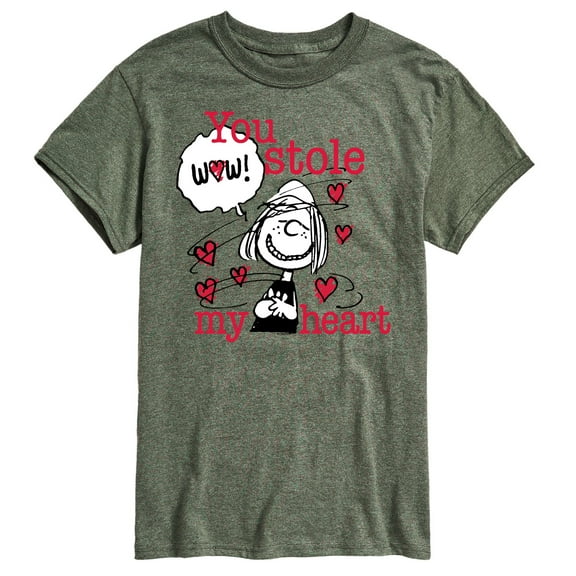 Peanuts - Patty Stole My Heart - Men's Short Sleeve Graphic T-Shirt