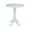 White, variant on 36" Solid Wood Round Top Pedestal Table - 40.9"H - Pecan