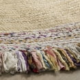 thumbnail image 3 of SAFAVIEH Cape Cod Keeleigh Geometric Area Rug, Ivory/Light Beige, 9' x 9' Round, 3 of 3