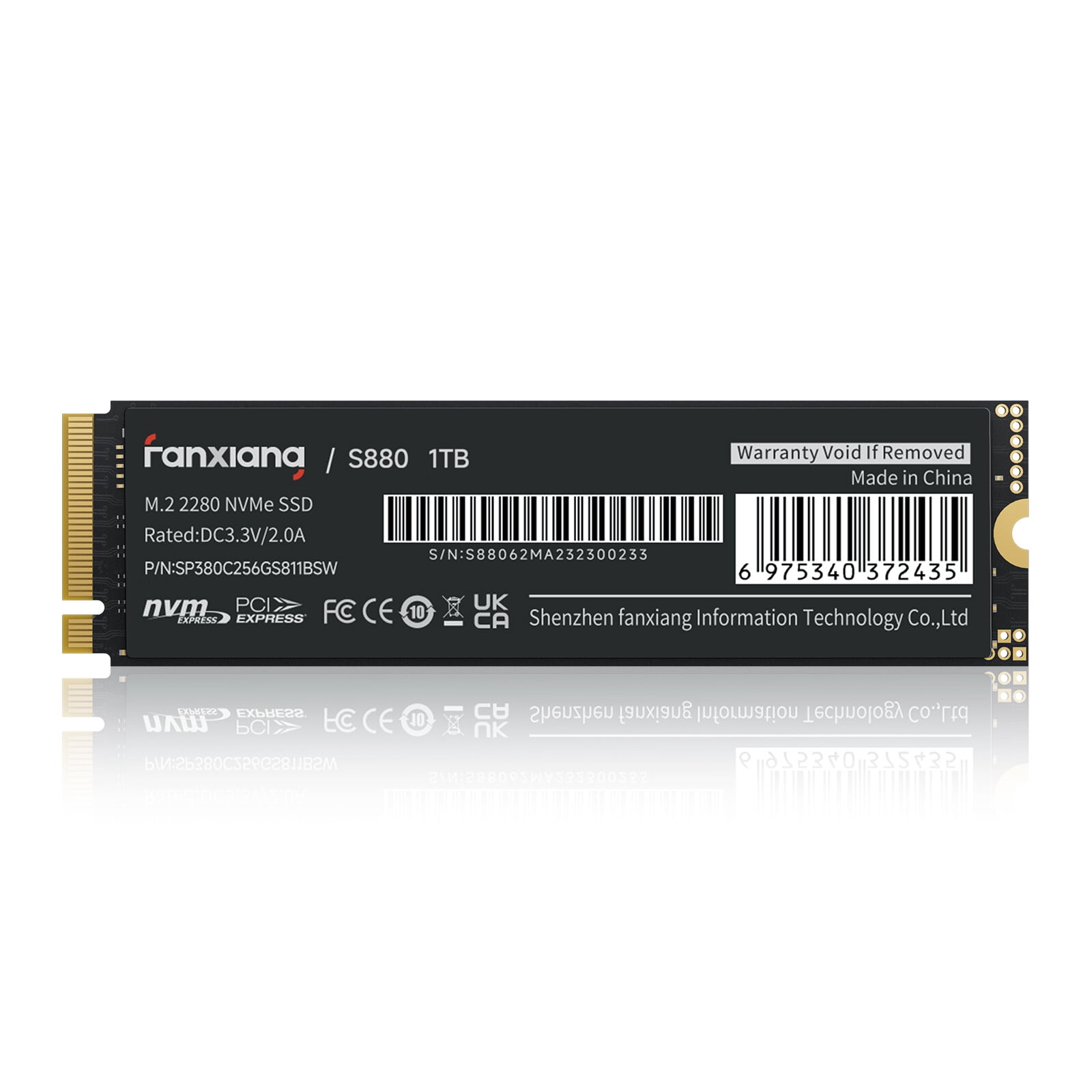 Crucial P3 Plus 500GB M.2 2280 PCI-Express 4.0 x4 Internal