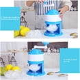 thumbnail image 4 of HLONK Rasoir à Glace et Machine à Cônes de Neige - Broyeur de Glace Portable Haut de Gamme et Machine à Glace Pilée Cône de Neige Pilé Rétro Comprend 1 Gobelet en Plastique Réutilisable et des Moules à Glace Blanc Bleu, 4 of 7