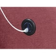 thumbnail image 4 of LUXMOD Relax Lounge Manual Recliner Red Fabric, 4 of 5