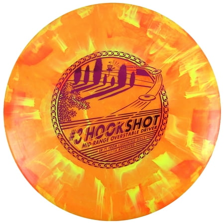 Lightning Golf Discs #3 Hookshot Midrange Golf Disc [Colors may vary] -