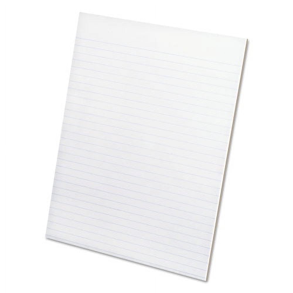 Glue Top Pads, Narrow Rule, 50 White 8.5 X 11 Sheets, Dozen | Bundle of 5 Dozen