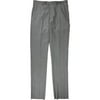 Vince Camuto Mens Slim-Fit Dress Pants Slacks, Grey, 33W x UnfinishedL