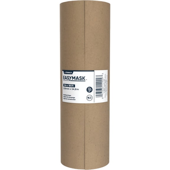 Trimaco 9 in. W X 180 ft. L Paper Masking Paper 12909