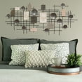 thumbnail image 3 of Stratton Home Decor Abstract Large Modern Industrial Wall Decoration, 3 of 5