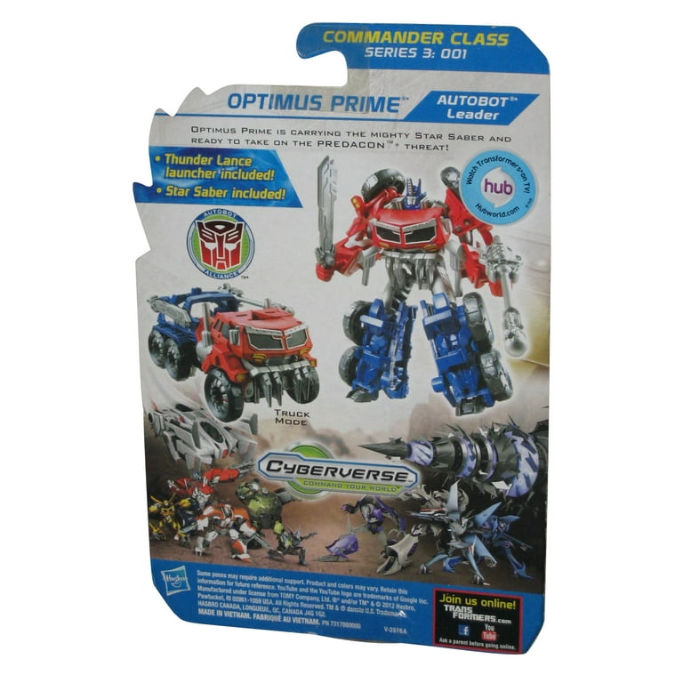 Transformers Prime Beast Hunters Commander Class Optimus Autobot Leader  Figure