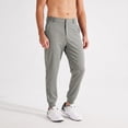 thumbnail image 3 of MASKERT Men's Casual Pants Joggers – Lightweight,3 Pockets,Slim Fit,Soft & Stretchy Tapered Business Dress Trousers, 3 of 8
