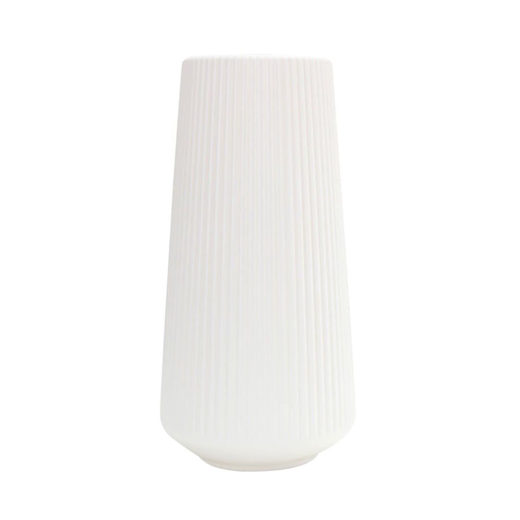 TureClos Nordic Large Plastic Vase Dry Wet Flower Arrangement Container