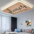 thumbnail image 2 of Footprint Fluorescent Light Covers for Ceiling Lights 4x2 feet,4 Pack Magnetic Light Filters for Classroom,Vintage Brown Black Please Remove Your Shoes Fluorescent Light Shade Panel for Office, 2 of 9