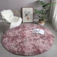 thumbnail image 1 of Plush Round Rug Fluffy White Carpets For Living Room Soft Home Decor Bedroom, 1 of 5